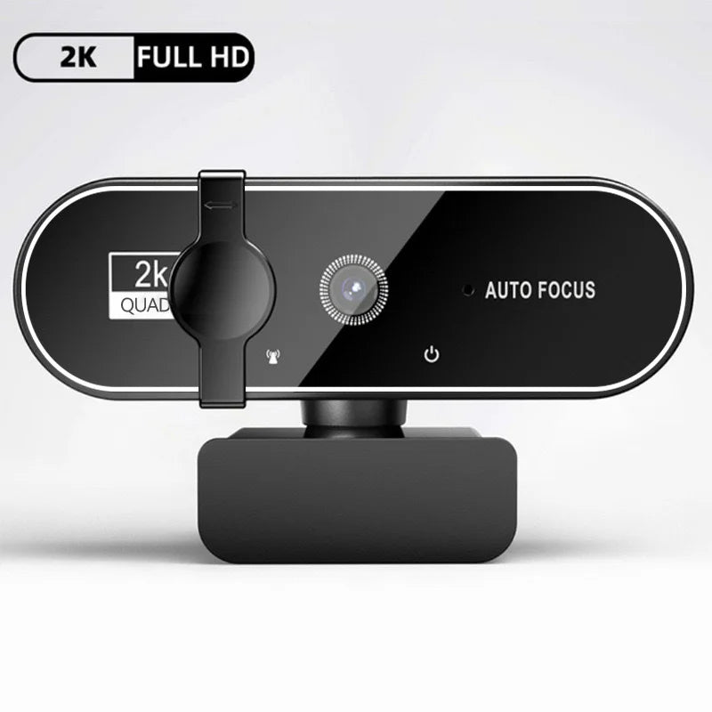 Lenovo 4K HD Mini Webcam With Microphone