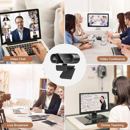 Lenovo 4K HD Mini Webcam With Microphone