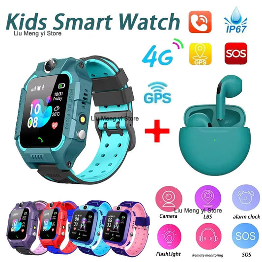 New Kids Smart Watch SOS Antil-lost GPS Location