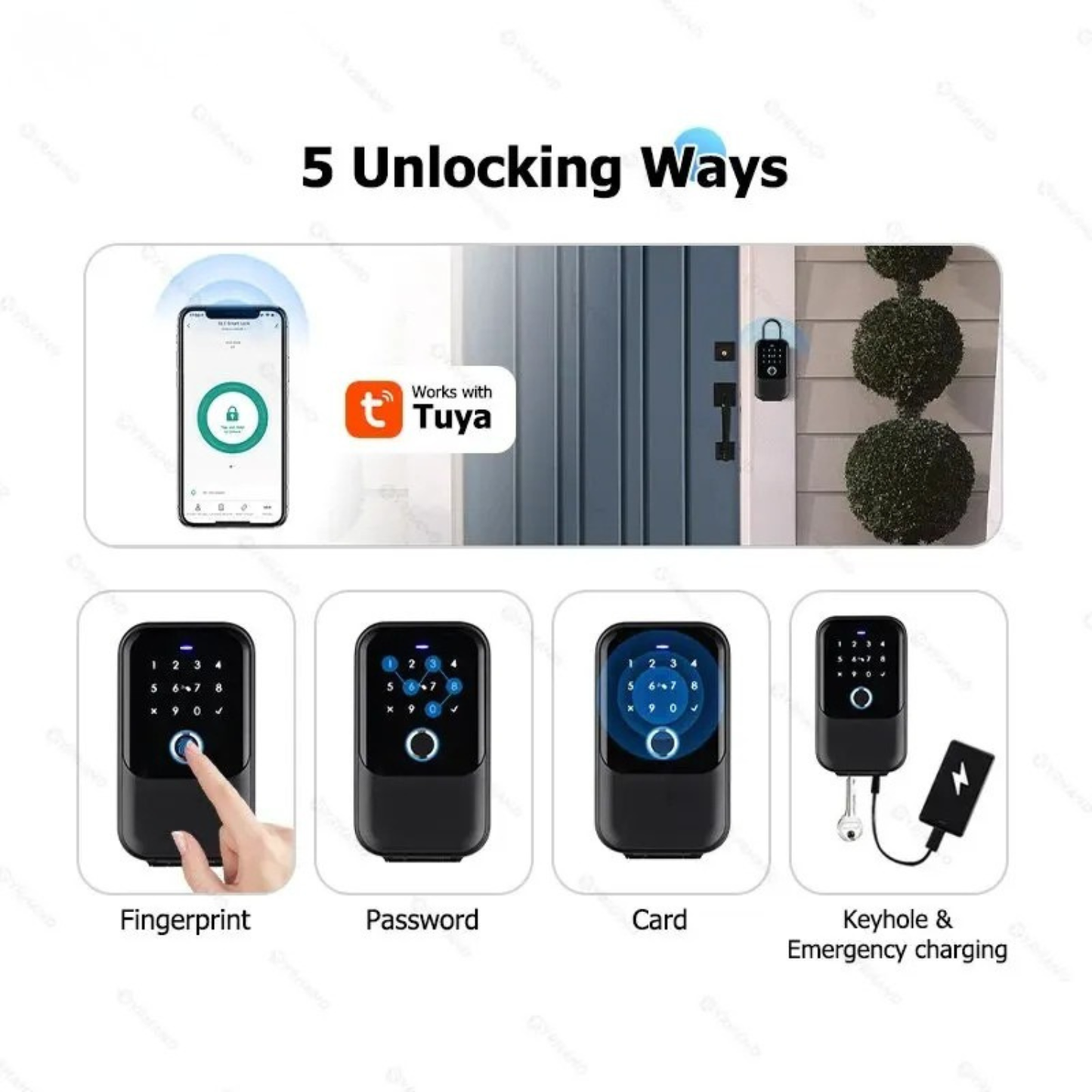 TTlock Smartkey Lock Box Home Key Wireless Smartlock
